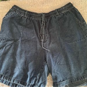 Women’s Karen Scott Drawstring Jean Shorts